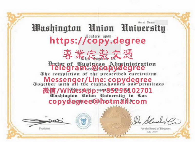 華盛頓聯邦大學文憑範本|製作華盛頓聯邦大學畢業證書|办理华盛顿联邦大学学