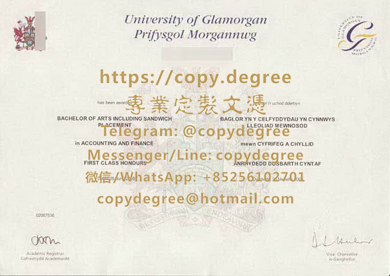 格拉摩根大學文憑樣本|製作格拉摩根大學畢業證書|代办格拉摩根大学博士硕士