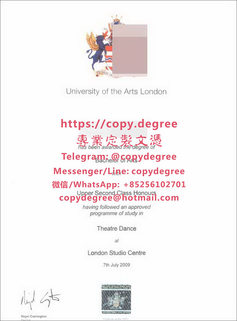 倫敦藝術大學文憑樣本|製作倫敦藝術大學博士碩士學位證書|代办伦敦艺术大学